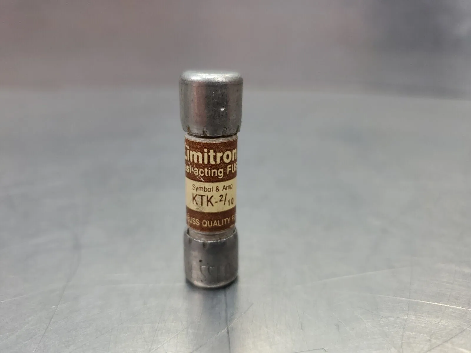Limitron KTK-2/10 Fast-Acting Fuse, 600V 100kA. 4D-BOX#2