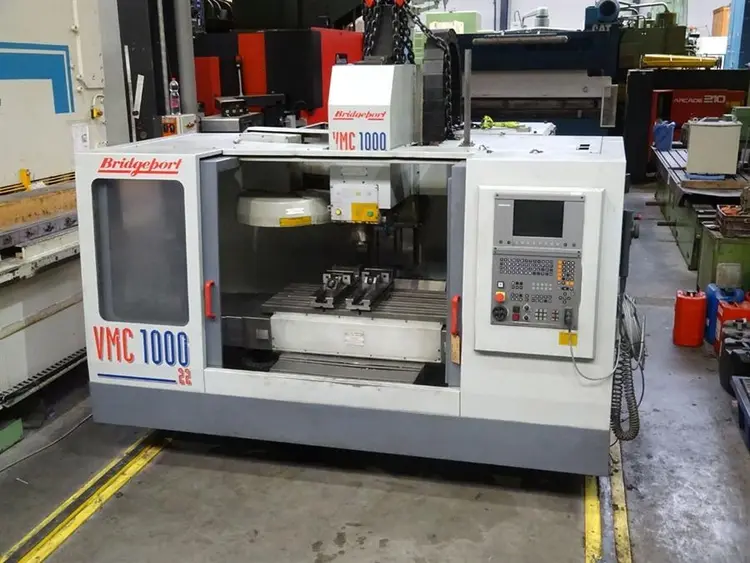 Used BRIDGEPORT VMC 1000/22 X: 1020 - Y: 510 - Z: 500 MM CNC Vertical Machining Centers BE | Apt International N.V #361902