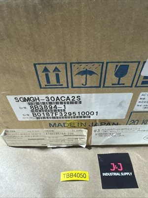 NEW Yaskawa SGMGH-30ACA2S