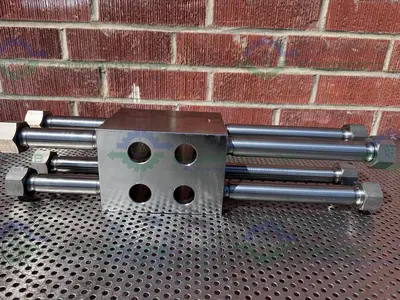 USED GEA NIRO SOAVI 9513-4442-222 HIGH PRESSURE HOMOGENIZER PUMP HEAD