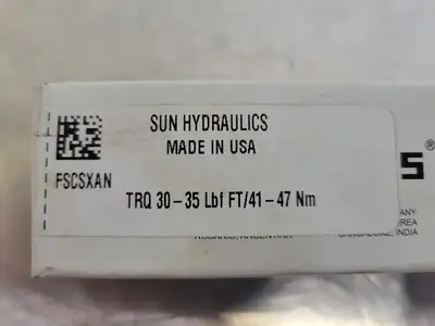 NEW SUN HYDRAULICS FSCSXAN