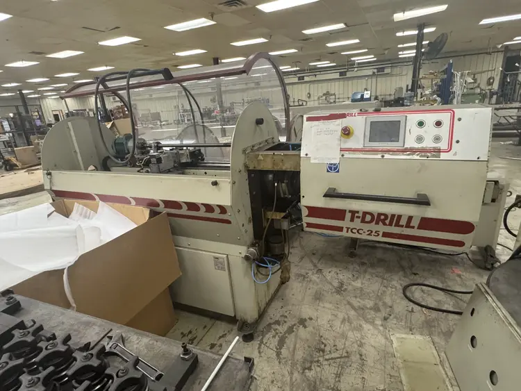 Used 2010 T-DRILL TCC-25 Tube, Pipe & Bar Cut-Offs Michigan US | Ultimate Tube Bender Parts Plus #201187