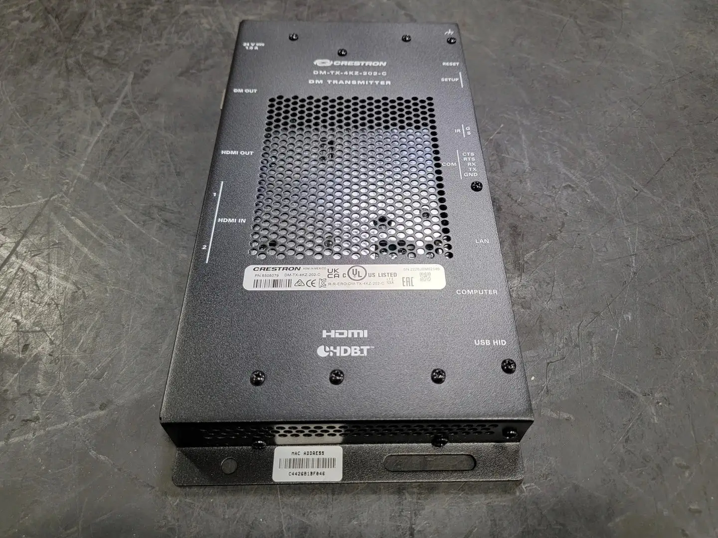 NEW CRESTRON DM-TX-4KZ-202-C