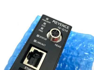 USED KEYENCE SENSOR AMPLIFIER MAIN UNIT FOR IV-G, 32-PROGRAMS