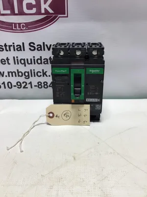 Square D HGF36125 Power Pact;  125 Amp Circuit Breaker