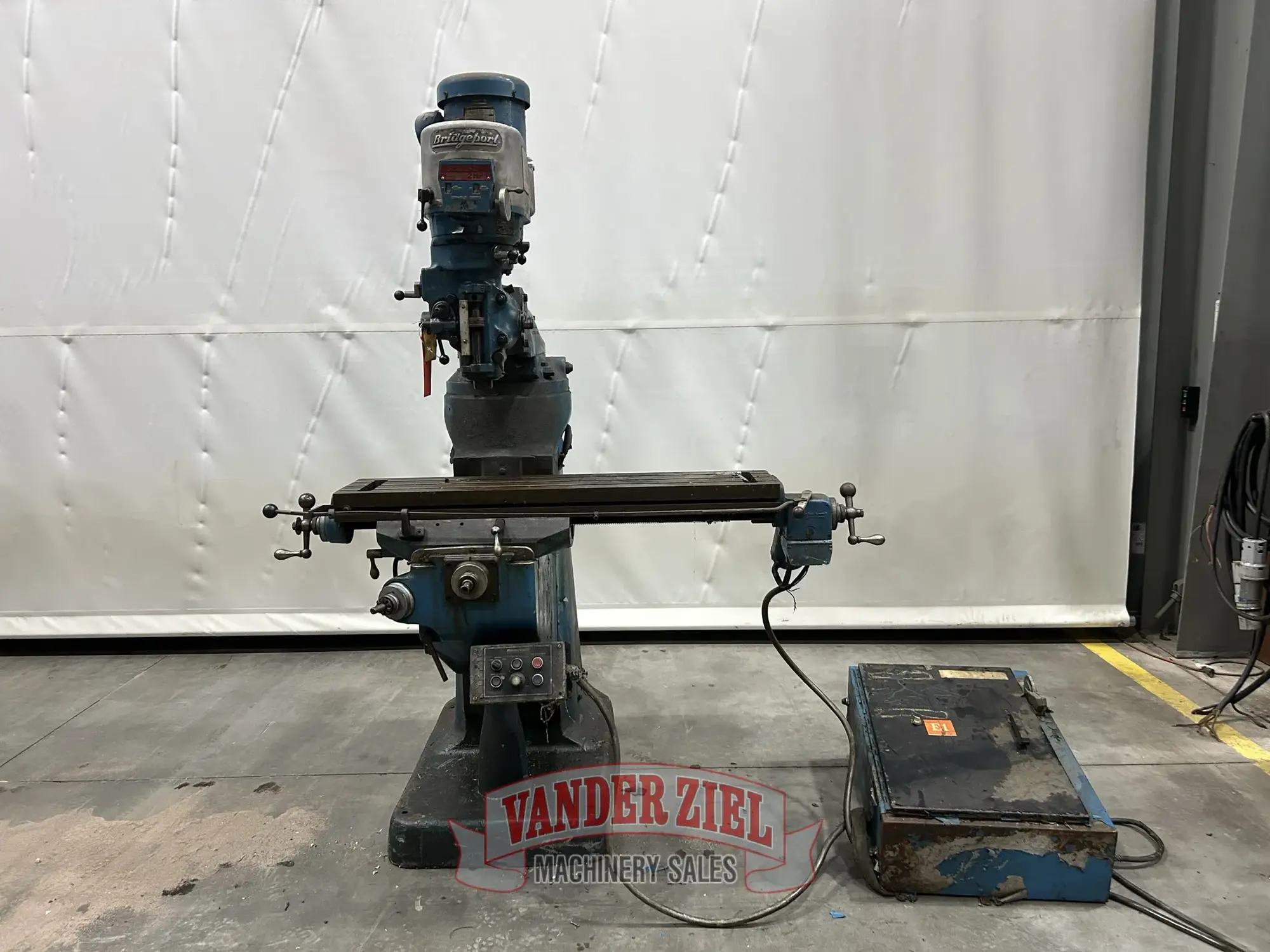 Bridgeport Series I Vertical Knee Mill, 9” X 42” Table, 2 HP