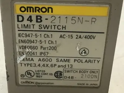 USED OMRON D4B-2115N-R