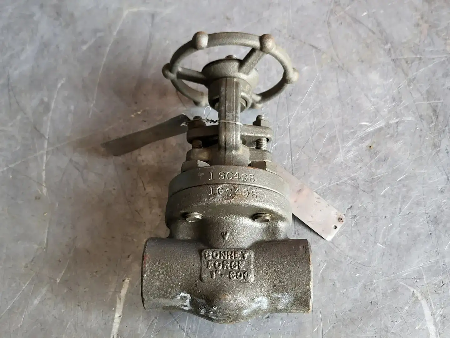 1" Class 800 Monel Gate Valve