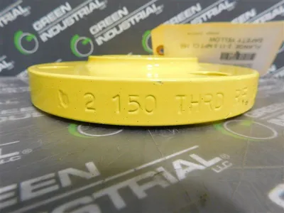 Unbranded 32503185 Threaded Yellow Safety Lap Joint Flange 2" 150 Class Used