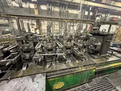 30008RB Used Yoder W25 Complete Tube Mill Line