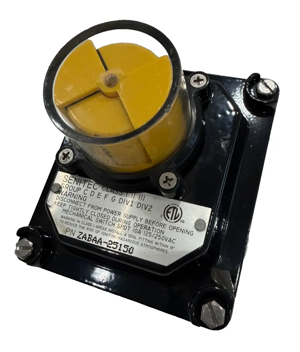 NEW SENITEC ZABAA-25150 VALVE POSITION INDICATOR DEVICE ZABAA25150