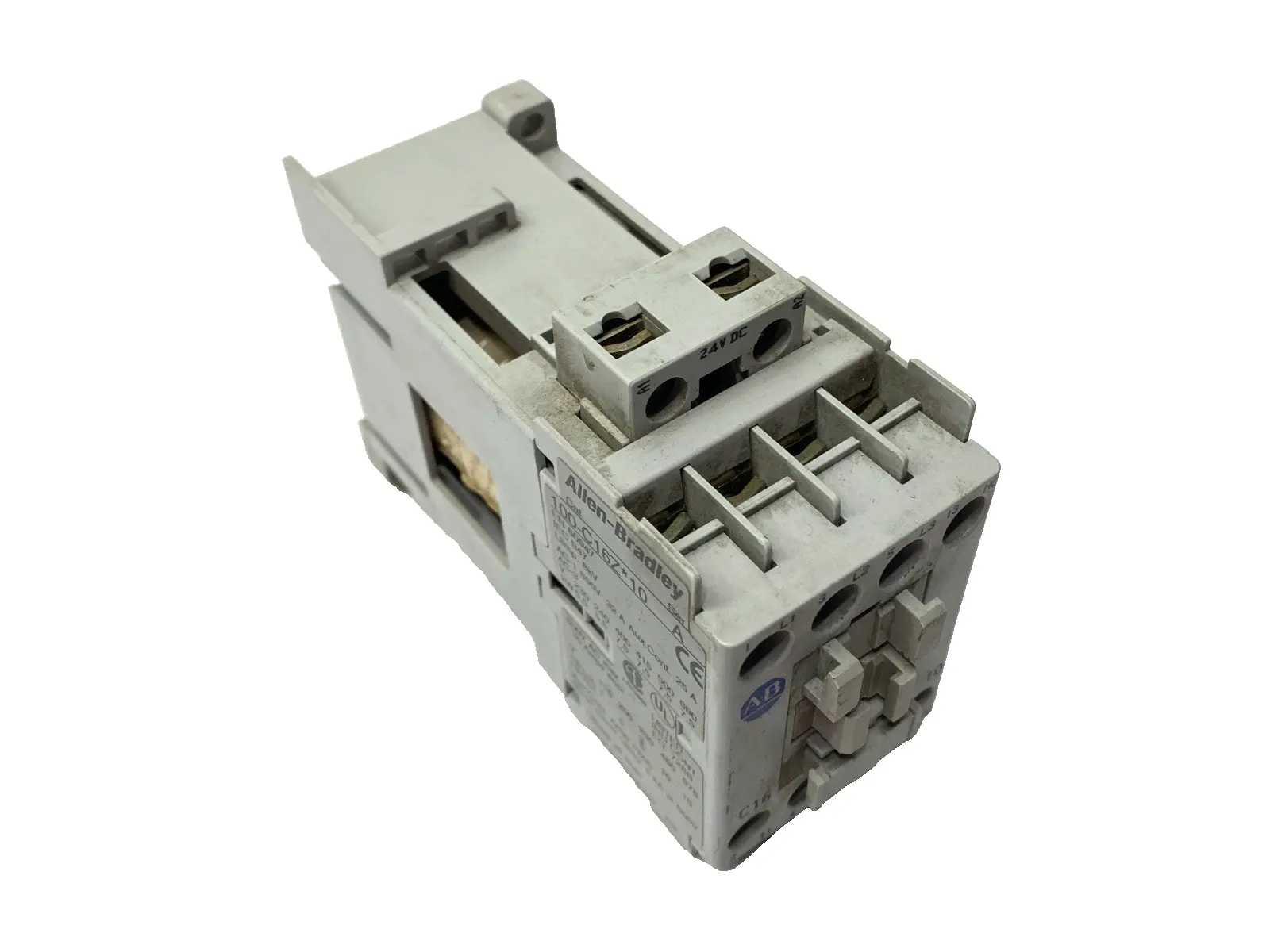 USED ALLEN-BRADLEY IEC CONTACTOR 3-POLE 16A