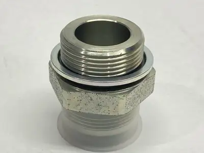 20F4OMXS | Parker  Triple-Lok 37 Degree Flare JIC Fitting 1-1/4" x 1-1/4-11" - New Other
