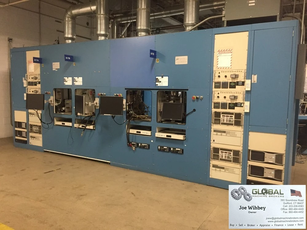 American Design & Manufacturing X-817 Four Station Single Cell Fuel Test Stand
