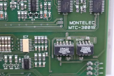 PASABAN MONTELEC MTC3001-DC DRIVE CONTROL PLC #3980-A