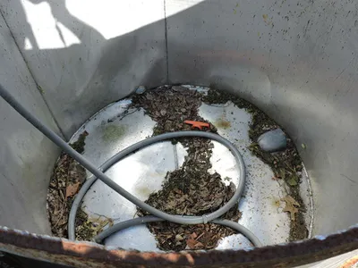 USED 350 GALLON MIXING TANK 350 GALLON
