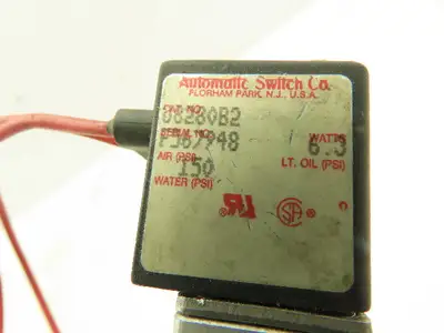 Automatic Switch U8280B2 Pneumatic Solenoid Valve 150PSI 120V 1/8"NPT LOT OF 3