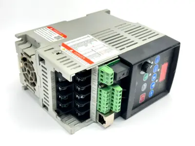 Used ALLEN-BRADLEY SER. A POWERFLEX 4 AC DRIVE 1.5KW 2HP, LED DISPLAY Variable Speed Drives | Maverick Industrial Sales #1100852