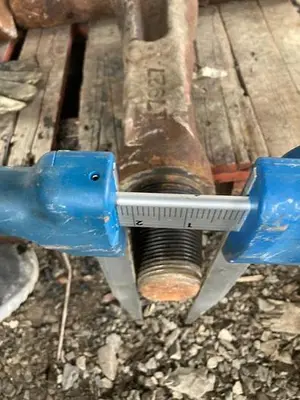 Used AFTERMARKET 5-3/4” X 15-1/2" CABLE TOOL DRILLING CHISEL BIT Tool Bits Pennsylvania US | East West Machinery & Drilling #1417217