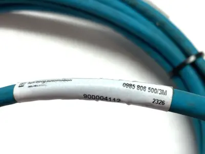USED LUMBERG ETHERNET ASSEMBLY DOUBLE-ENDED RJ45 CORDSET 900004112