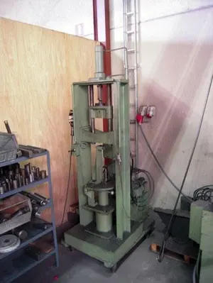 USED VERMEULEN HYDRAULIC PRESS