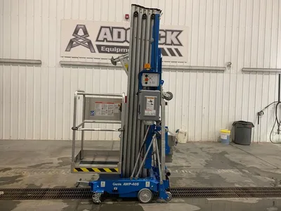 New | in-Stock 2026 GENIE AWP-40S PUSH AROUND AERIAL WORK PLATFORM Scissor Lifters Alberta CA | Adcock Equipment #1417637