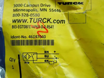 New | in-Stock TURCK BI3EGT08FEAP6X0.2RS4T Cable & Wire | HGR 24 #736770