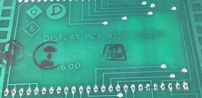 Rosemount Percent Oxygen Analyzer Control Panel Model 7003M ASSY 652513 6B-11