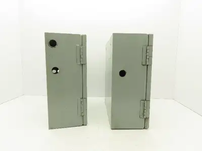 Hoffman A-16N16A Wall Mount Electrical Enclosure 16x16" NEMA Type 1 Lot of 2