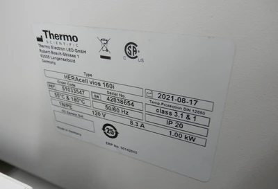 Used THERMO _UNKNOWN_ Incubators California US | Biotech Equipment Sales #1464462