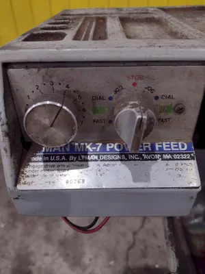 2 HP DOALL MODEL @PM-200V RAM TYPE VERTICAL MILL WITH POWER FEED & DRO: STOCK #22880