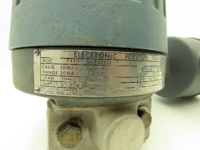 Foxboro E11GM Electronic Pressure Transmitter 63-95VDC 10-80 PSI