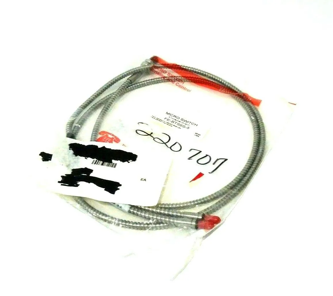 NEW HONEYWELL MICROSWITCH FE-BTS6S-5 FIBER OPTIC CABLE FEBTS6S5