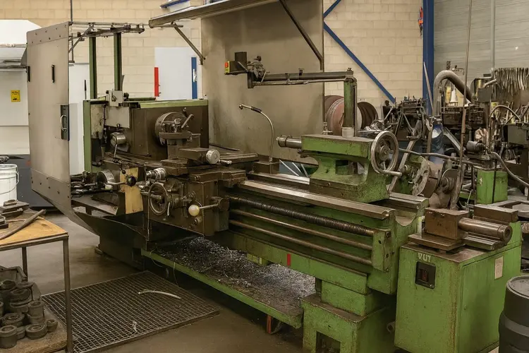 Used VDF M 530 Ø 590 X 1500 MM Engine Lathes BE | Apt International N.V #361718