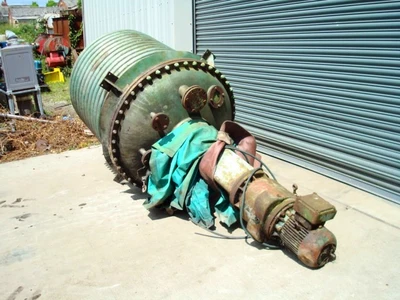1250L S/S Half Coil Reactor