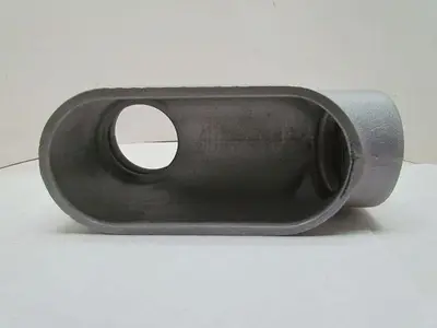 Appleton LB97 3 1/2" Grayloy-Iron Conduit Body LB Threaded Rigid