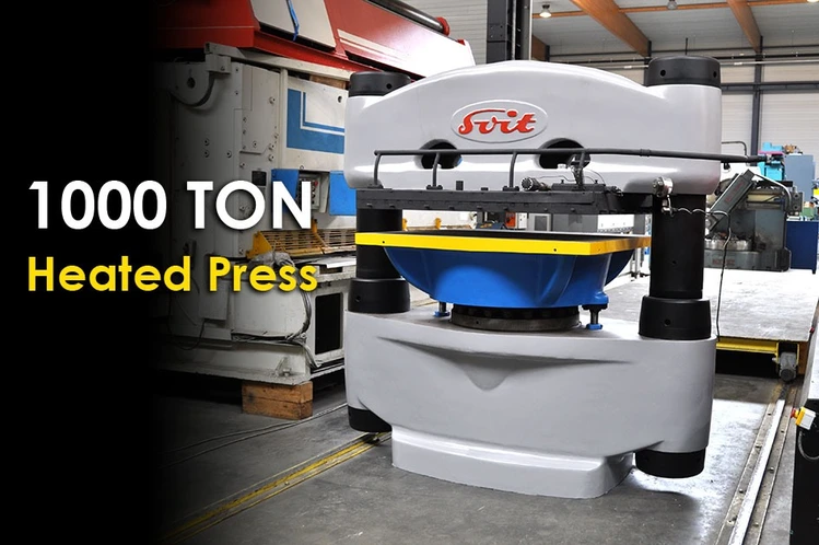 Used SVIT 1000 TON HEATED PRESS Fluid Forming Presses BE | Apt International N.V #362384