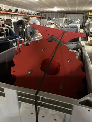 USED TEN BRINK ENGINEERING & CONSLUTING ROTARY POCKET FILLER 48 POCKET