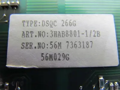 ABB 3HAB8801-1/2B Servo Drive Control Board Type DSQ 266G