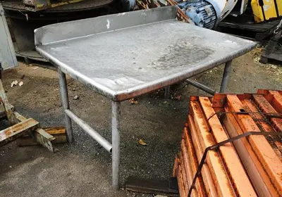 Table, Prep, 30" x 4', S/st #S740270