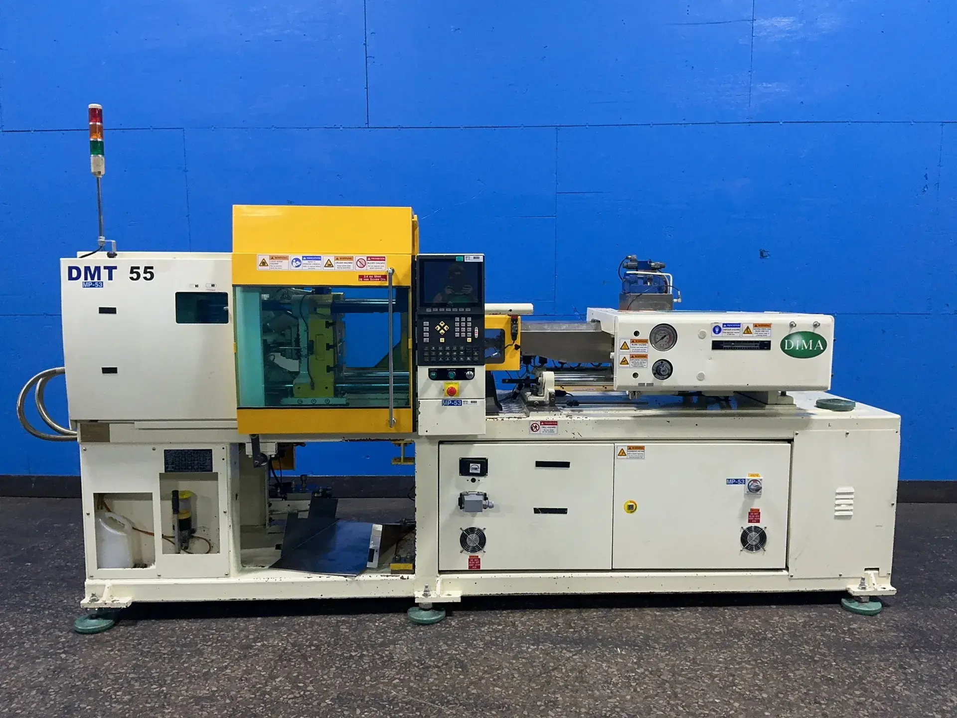 Used 2009 DIMA DMT55 Injection Molding Machines Ohio US | HGR 24 #1334587