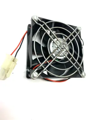 Fonsan DFB0824H Brushless Fan w/ Finger Guard DC24V - Used
