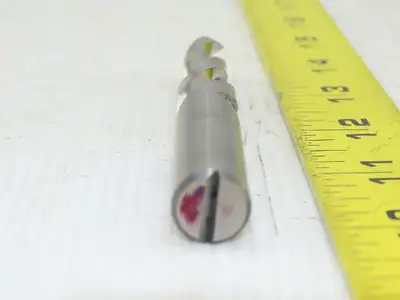 10mm 2 Flute Spiral Carbide Coolant Thru End Mill 1/2" Shank