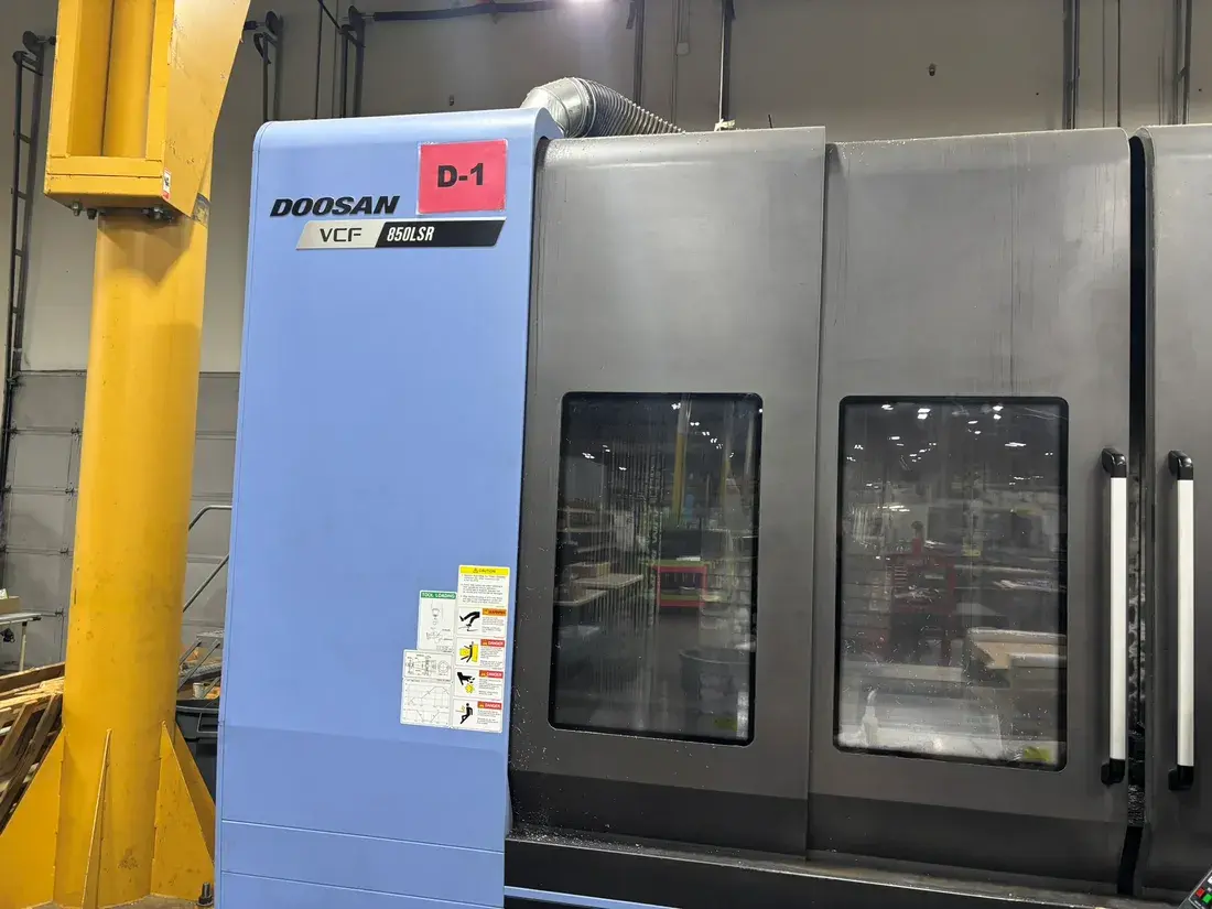 Used 2016 DOOSAN VCF-850LSR Vertical Machining Centers Ohio US | Toolquip, Inc. #1291639