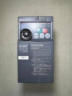 MITSUBISHI FR-E720-0.75K Variable Frequency Drive | Shelby Machinery LLC (1)