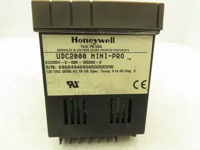 Honeywell UDC2000 Mini-Pro Temperature Controller 120VAC DC200H-0-000-10000-0