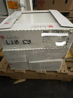 Dal-Tile Glacier White 12x12 Ceramic Tile - 5500-GLACIER WHITE - 3 Boxes