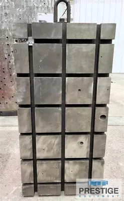 48" x 24" x 30" Box Table Type T-Slotted Angle Plates, Qty. 2