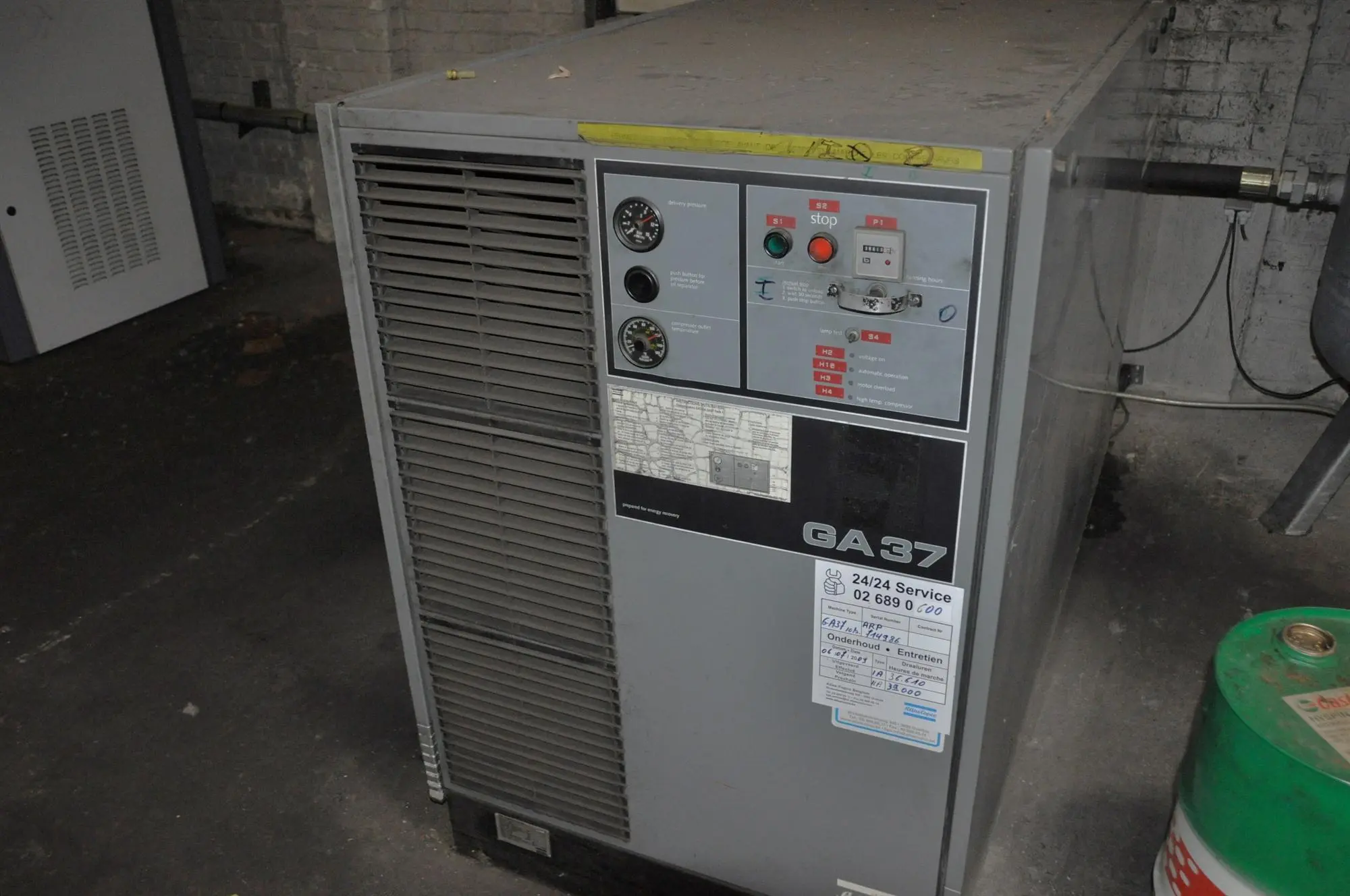 USED ATLAS-COPCO GA 37