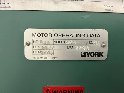 Used YORK _UNKNOWN_ A.C. Motors Ohio US | Equipment Recovery Corp. #1331509